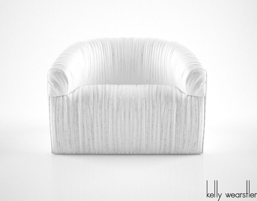 Kelly Wearstler Souffle Club Chair 3D model_4