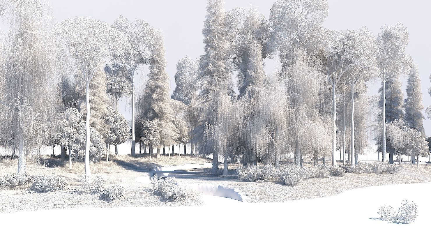 Golf Course 02 3D model_12