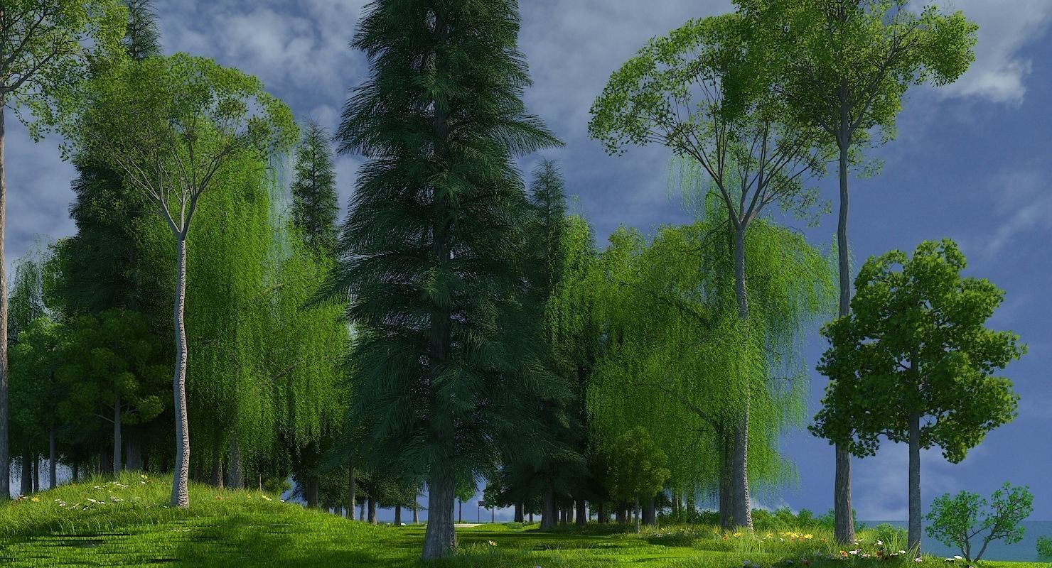 Golf Course 02 3D model_4