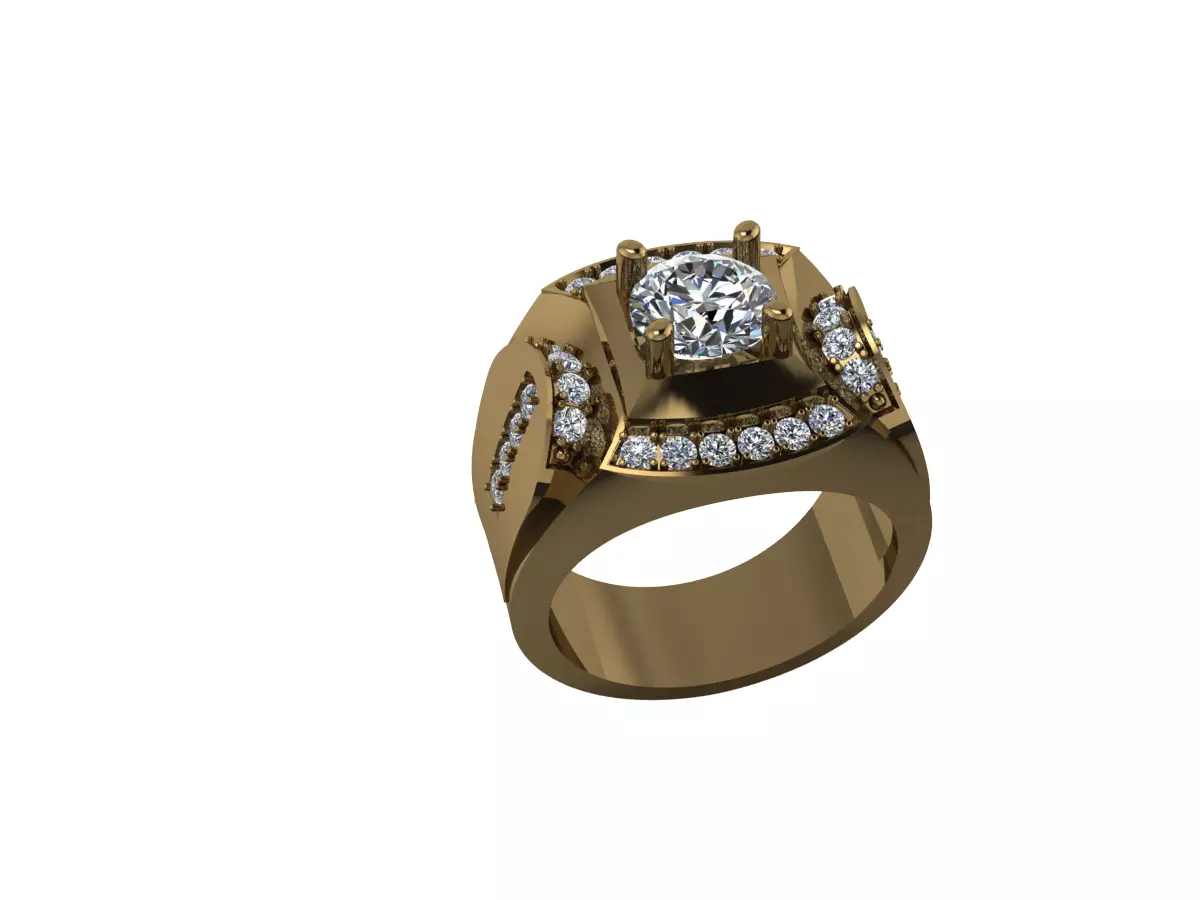 Ring Man 0002 3D model