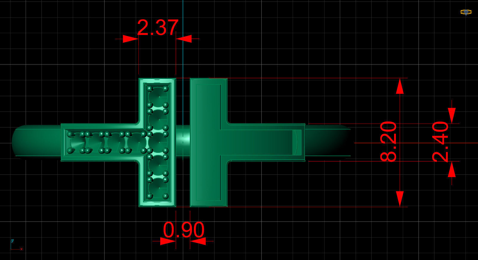 Tiffany T Enamel Gold Diamond Ring 3D print model_16