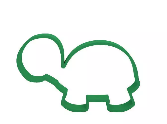 Cookie cutter 3D print model_0