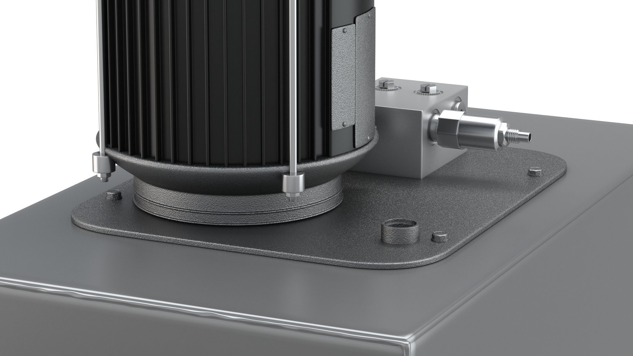 Haldex AC Hydraulic Power System Self-Contained 3D model_14