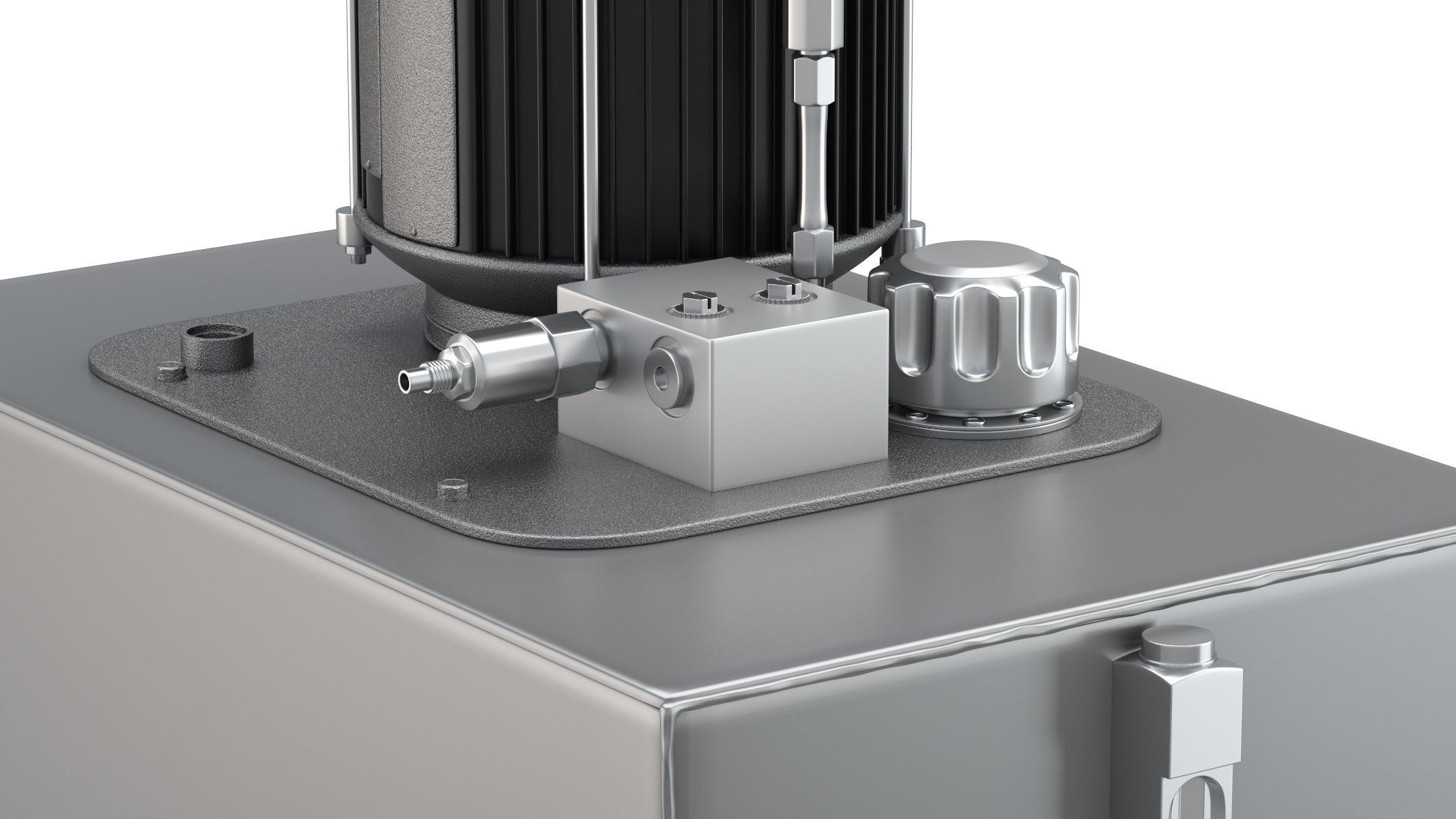 Haldex AC Hydraulic Power System Self-Contained 3D model_18