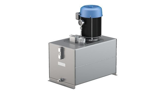 Haldex AC Hydraulic Power System Self-Contained 3D model