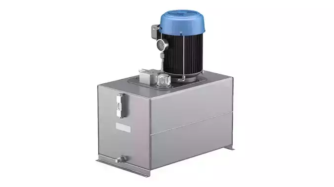 Haldex AC Hydraulic Power System Self-Contained 3D model