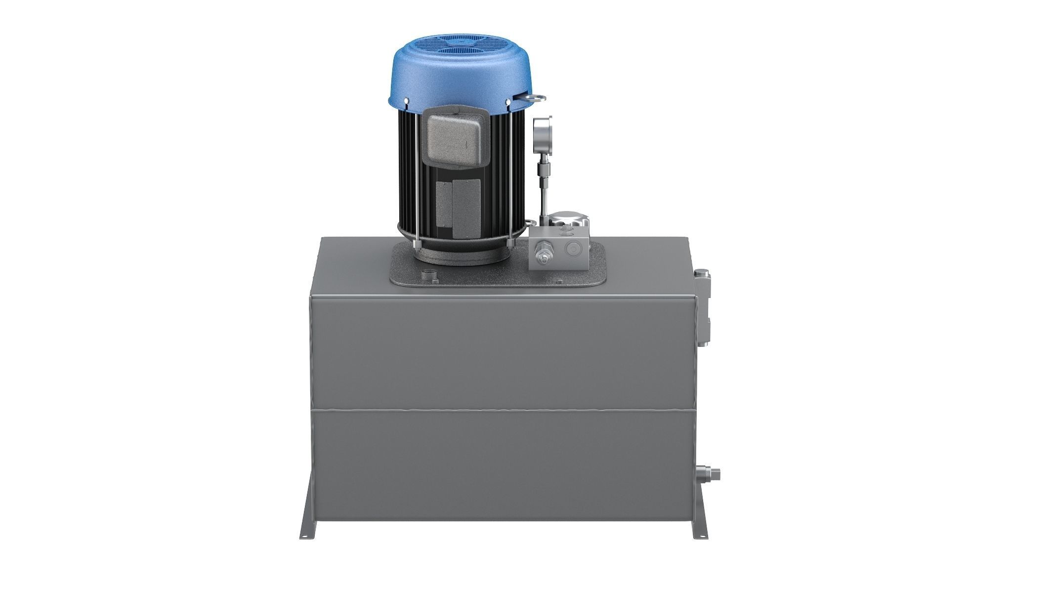 Haldex AC Hydraulic Power System Self-Contained 3D model_7