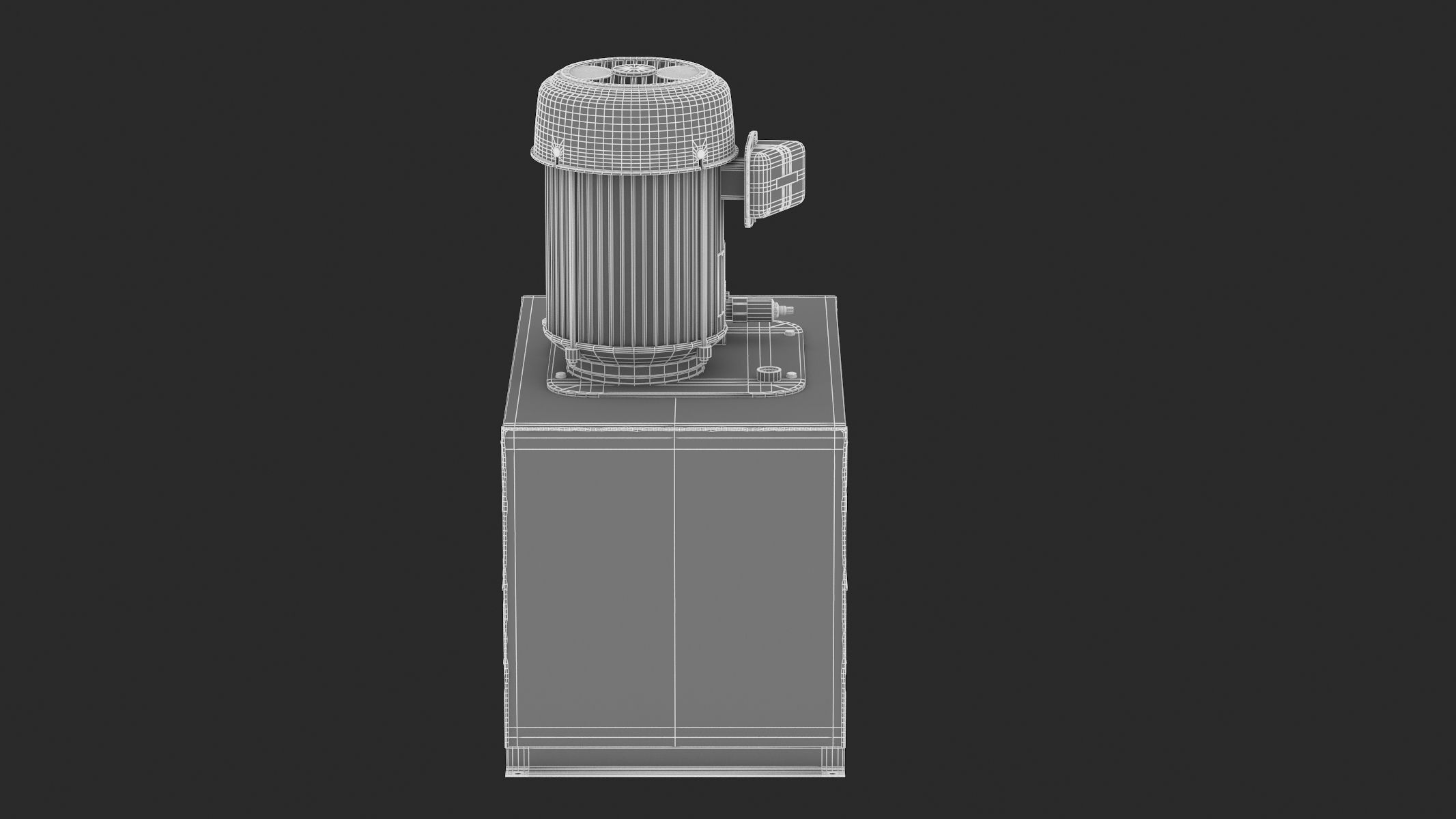 Haldex AC Hydraulic Power System Self-Contained 3D model_25