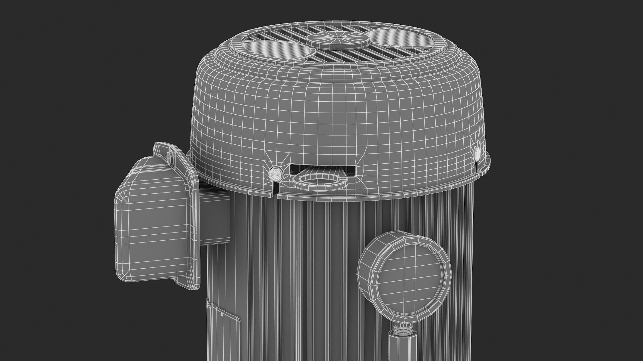 Haldex AC Hydraulic Power System Self-Contained 3D model_39