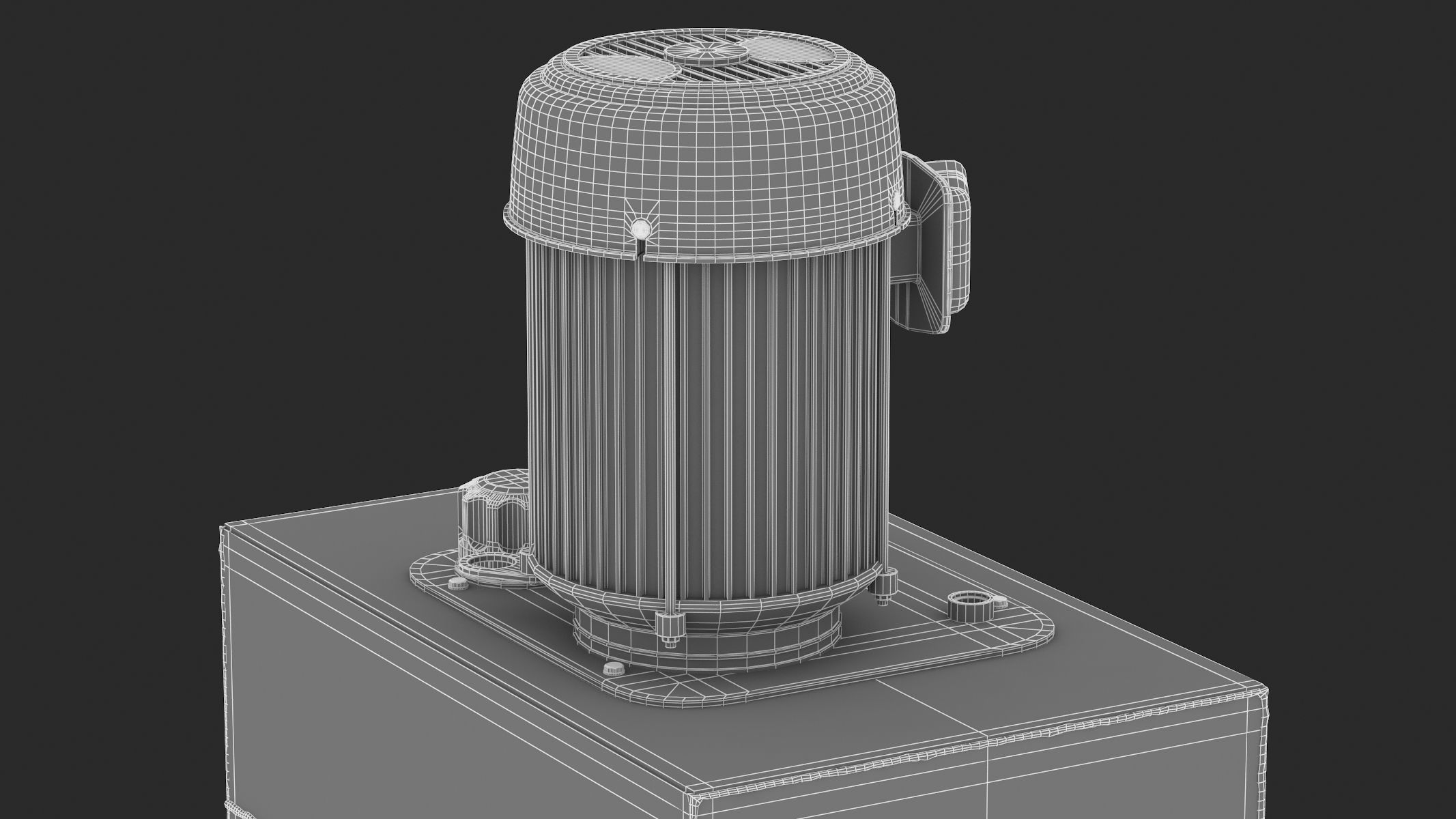 Haldex AC Hydraulic Power System Self-Contained 3D model_32