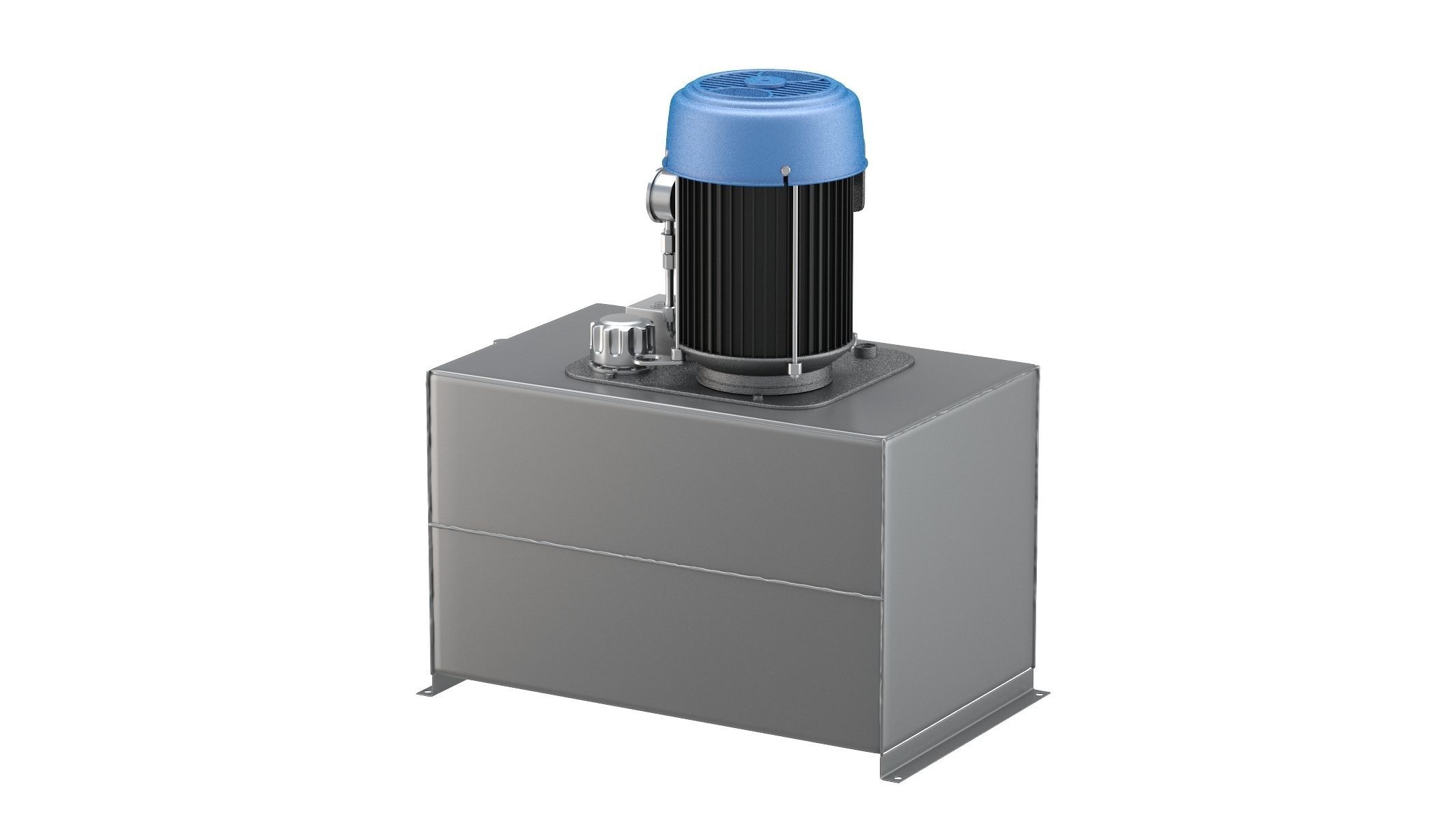 Haldex AC Hydraulic Power System Self-Contained 3D model_2