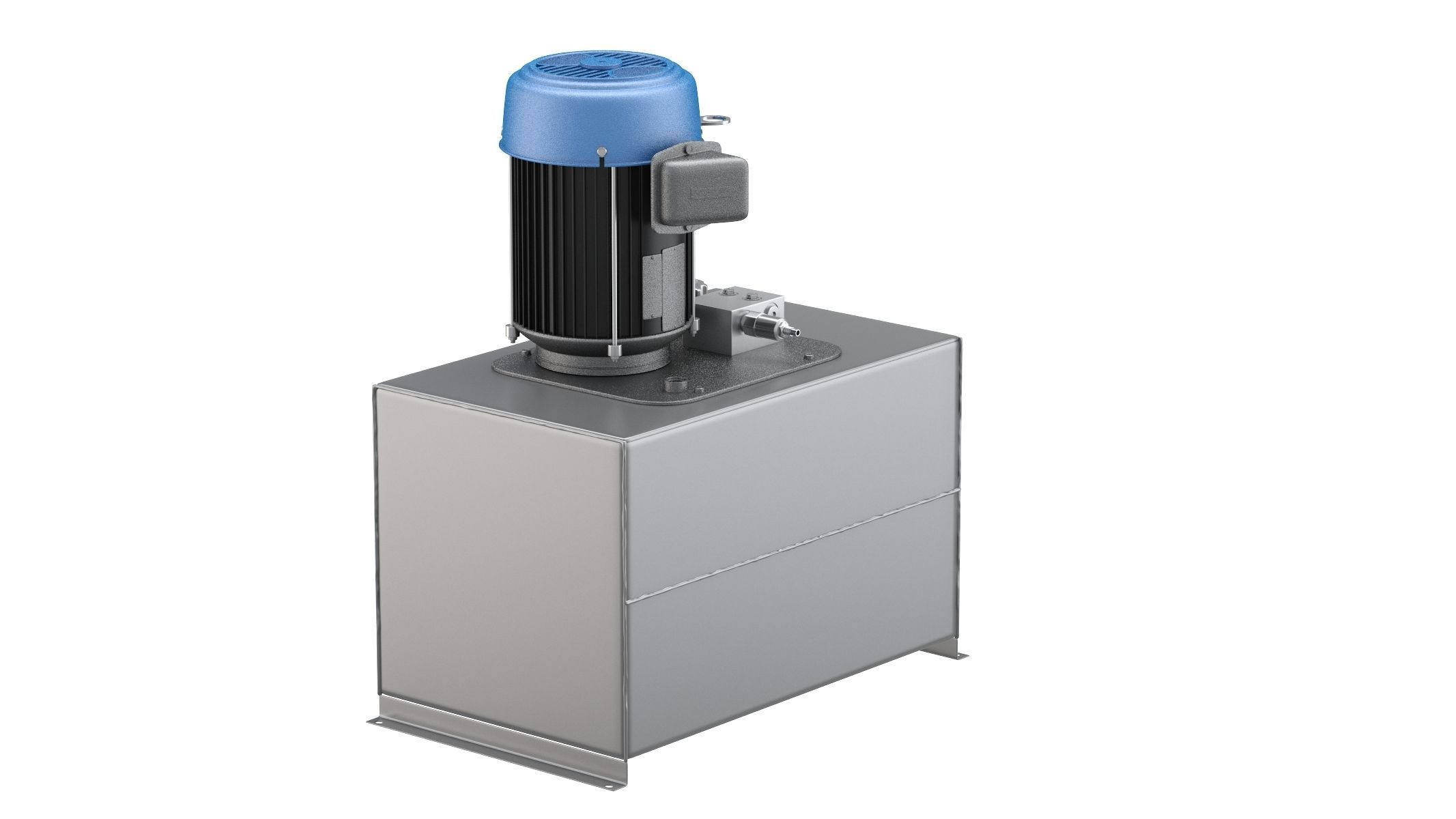 Haldex AC Hydraulic Power System Self-Contained 3D model_5