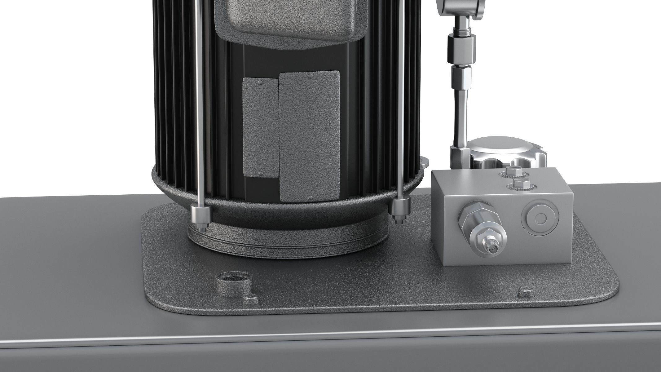 Haldex AC Hydraulic Power System Self-Contained 3D model_16