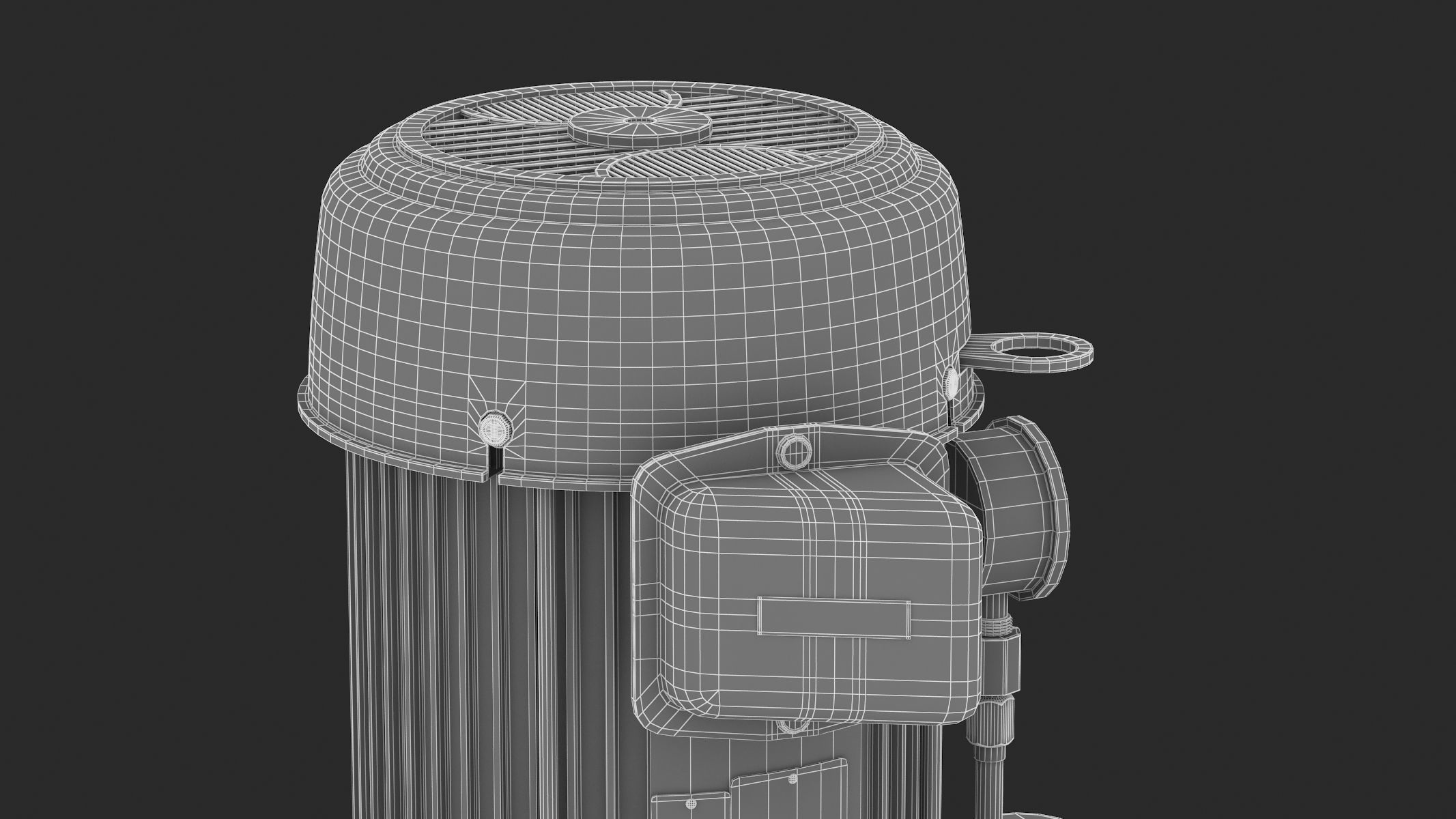 Haldex AC Hydraulic Power System Self-Contained 3D model_35