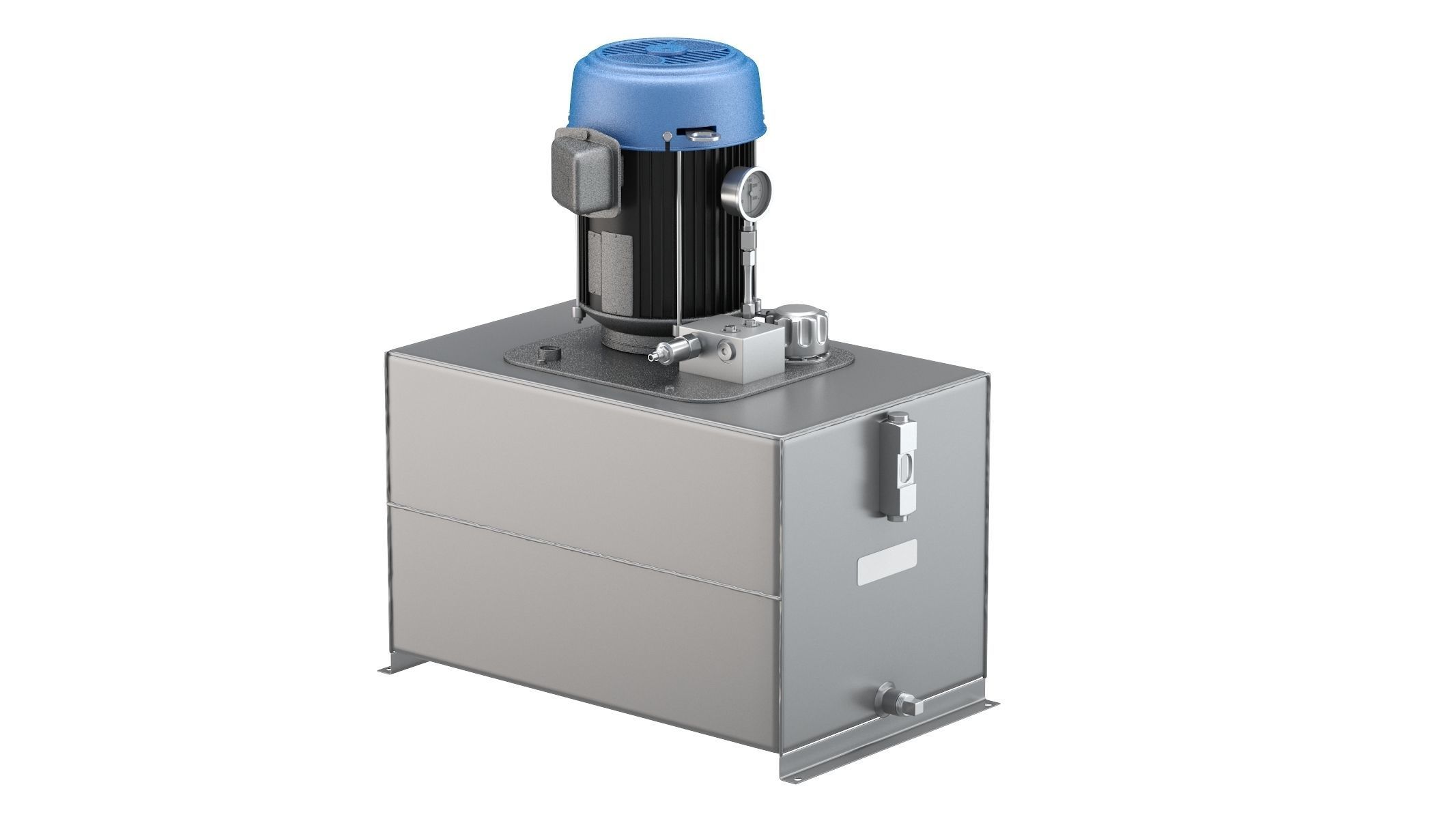 Haldex AC Hydraulic Power System Self-Contained 3D model_8