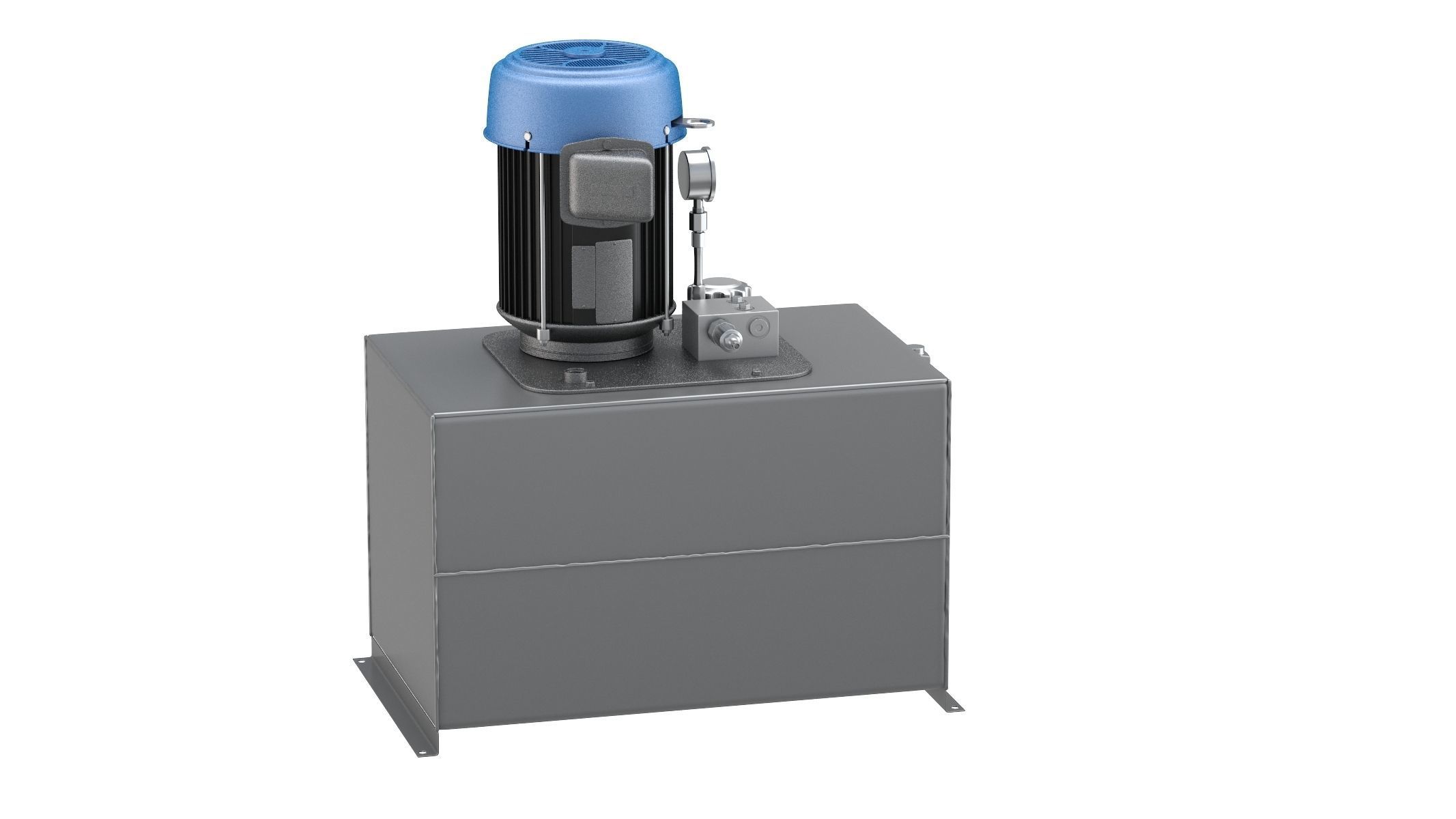 Haldex AC Hydraulic Power System Self-Contained 3D model_6