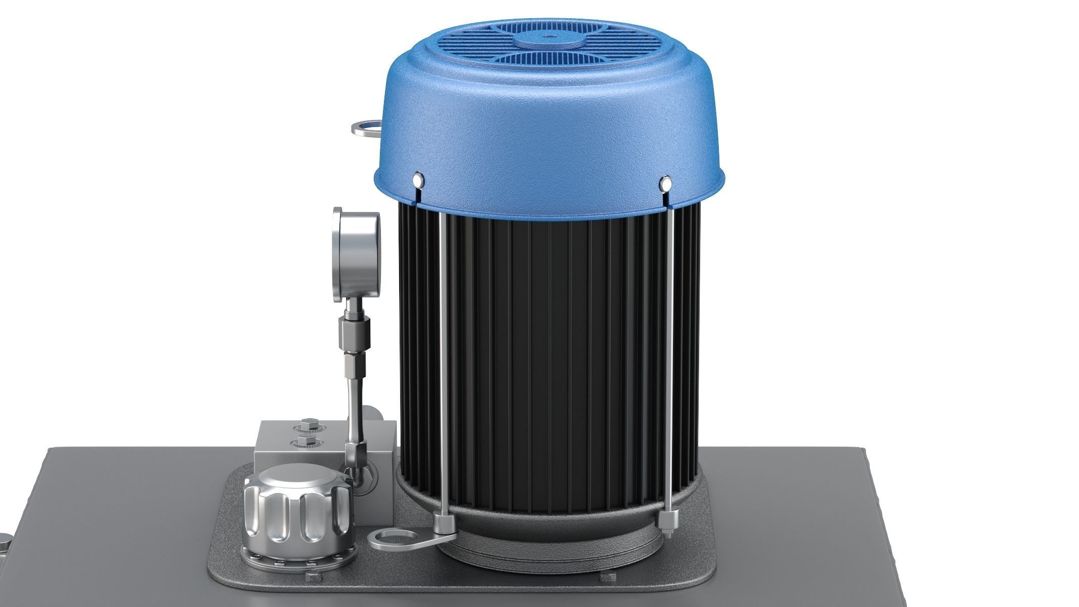 Haldex AC Hydraulic Power System Self-Contained 3D model_10