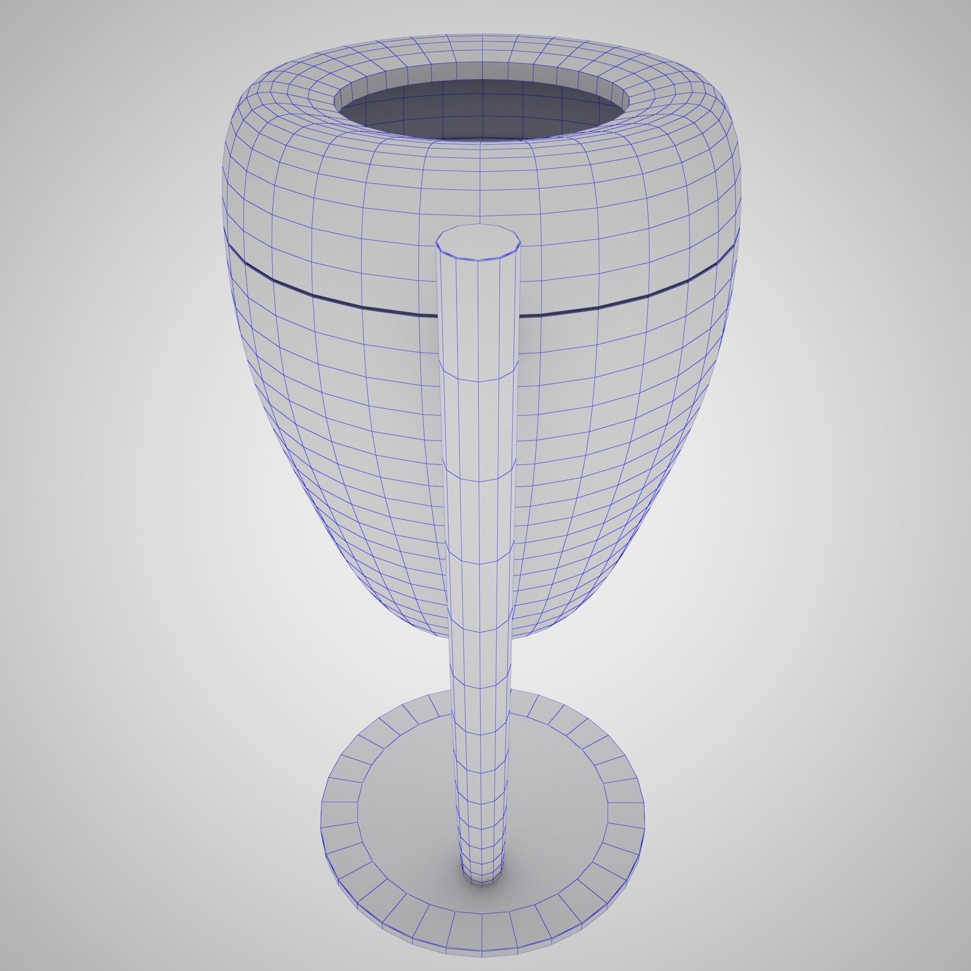 Rubbish Bin 3D model_6