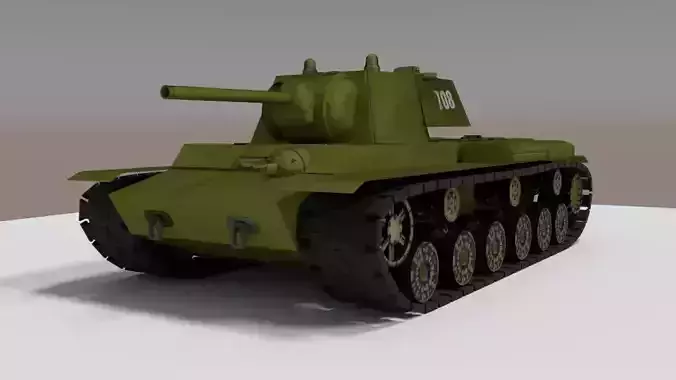 3d model tank russian
