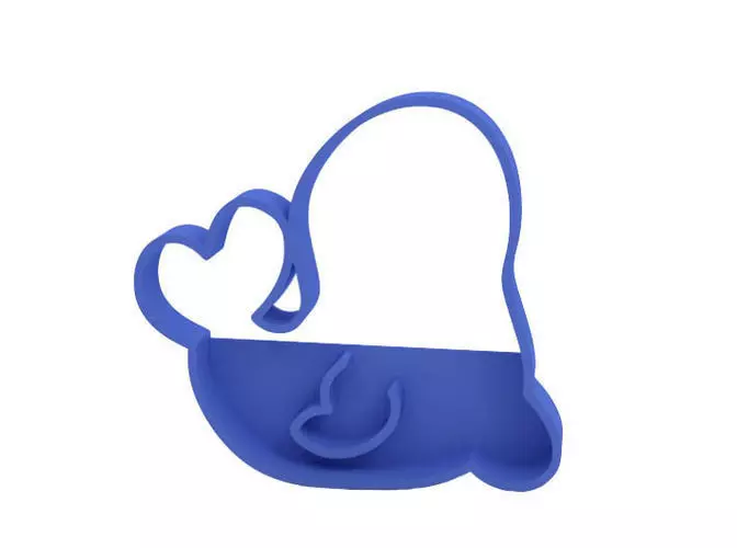 Cookie cutter 3D print model_0