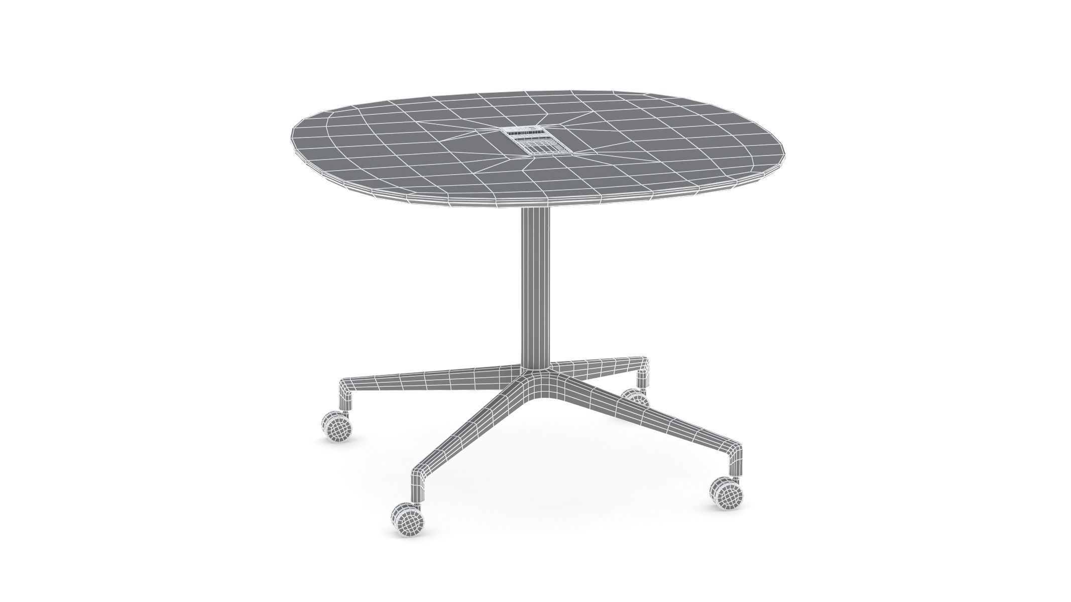 Herman Miller Locale Table 3 3D model_29