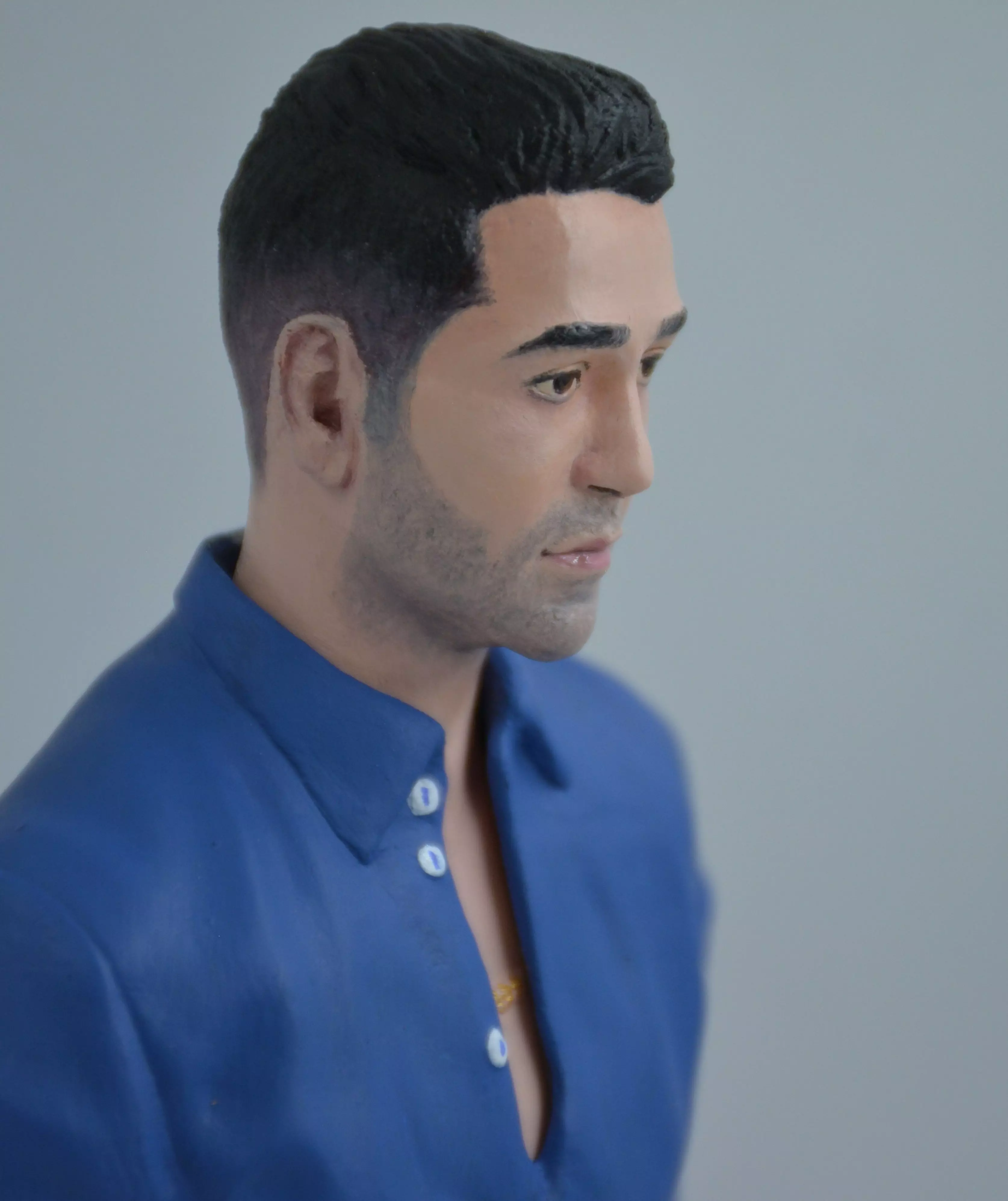 Man style model one piece 3D print model