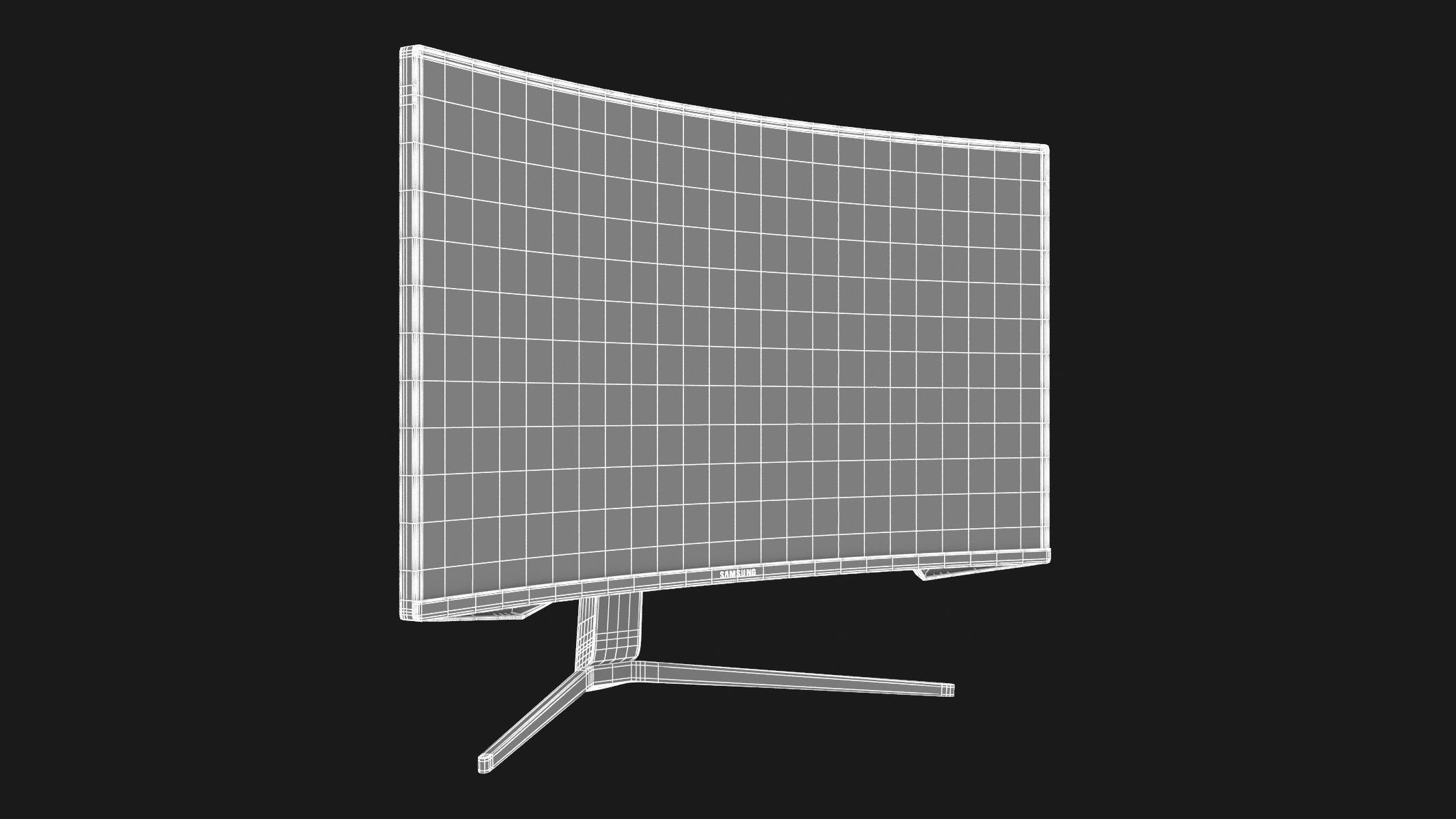 Samsung Odyssey G7 3D model_28