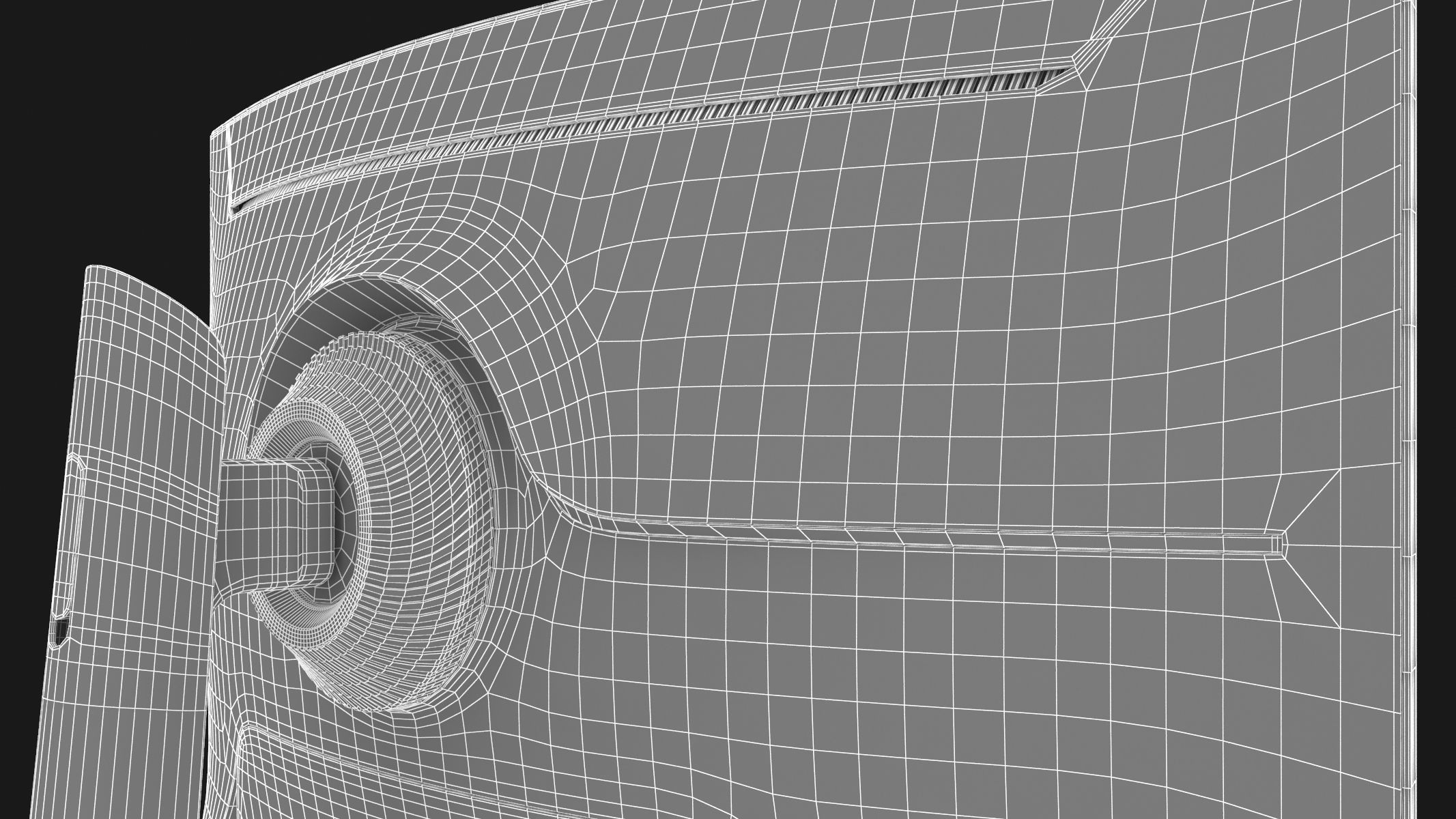 Samsung Odyssey G7 3D model_36