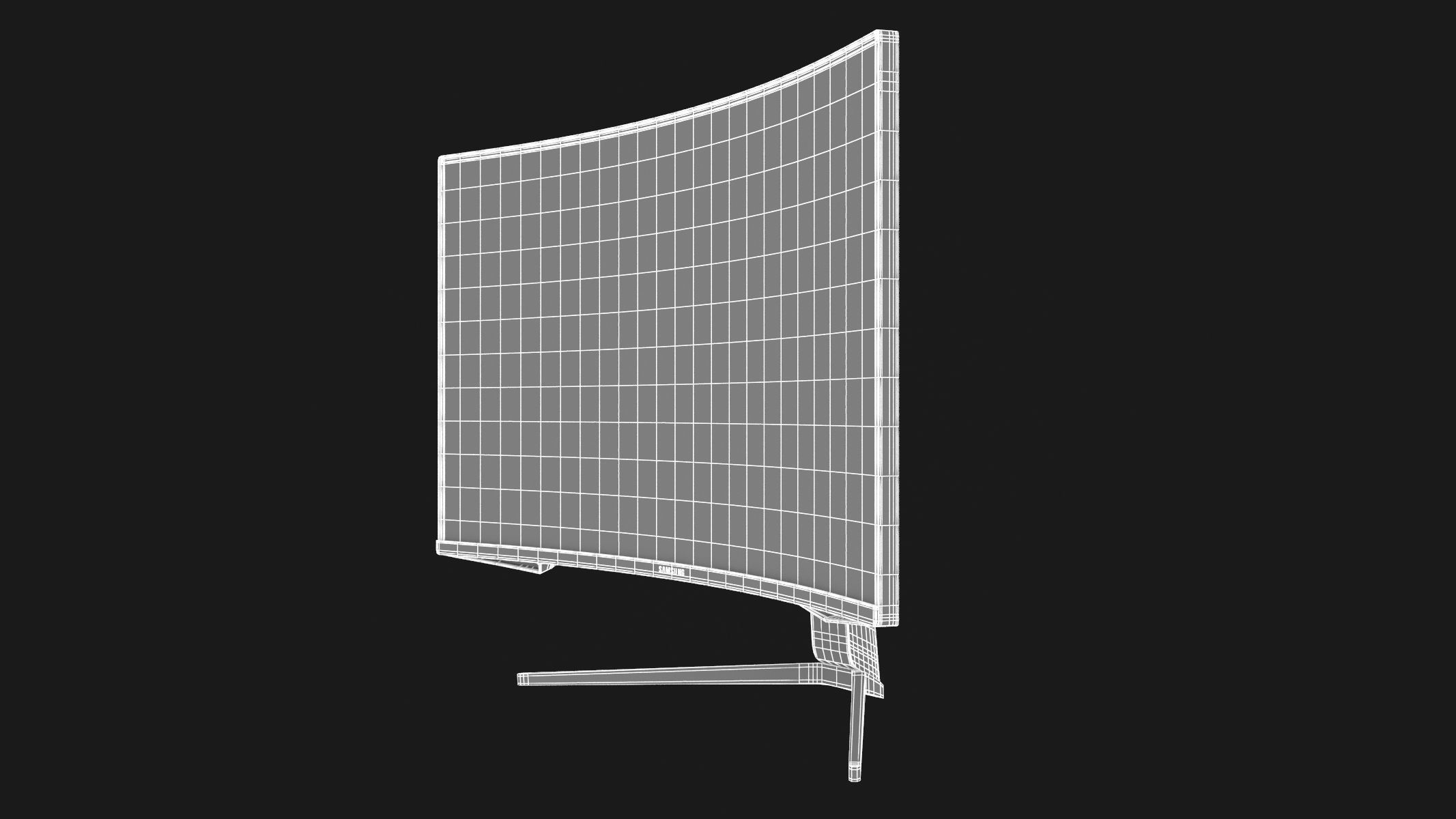 Samsung Odyssey G7 3D model_21