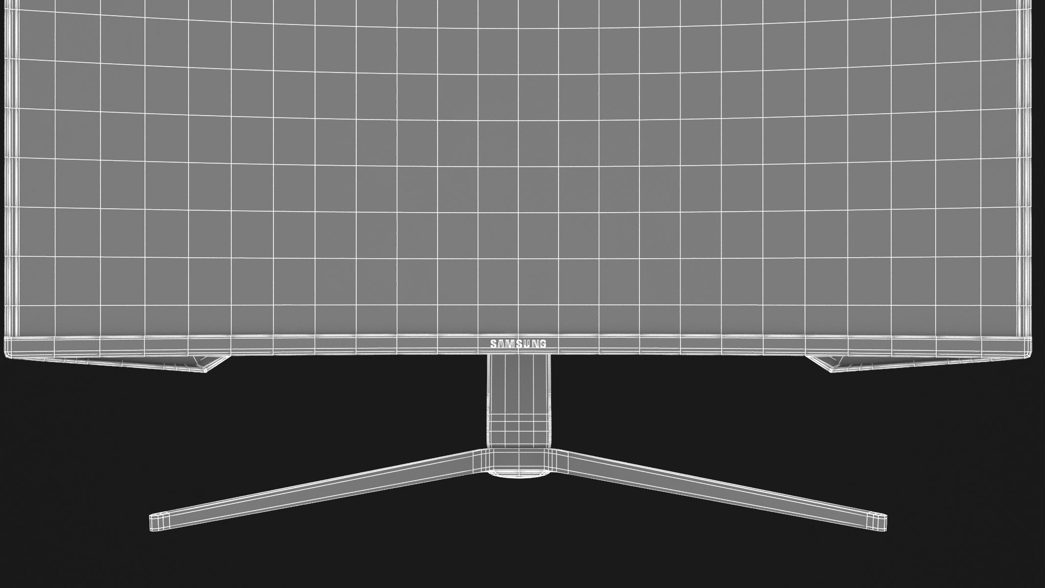 Samsung Odyssey G7 3D model_29