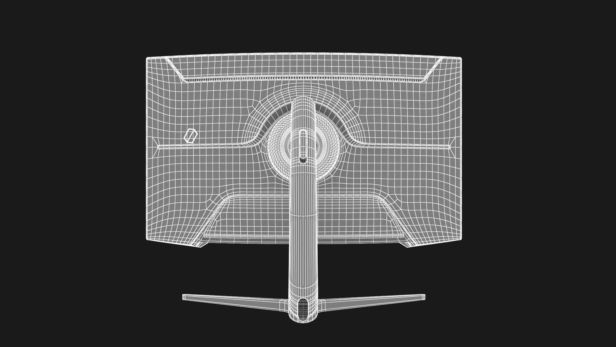 Samsung Odyssey G7 3D model_24