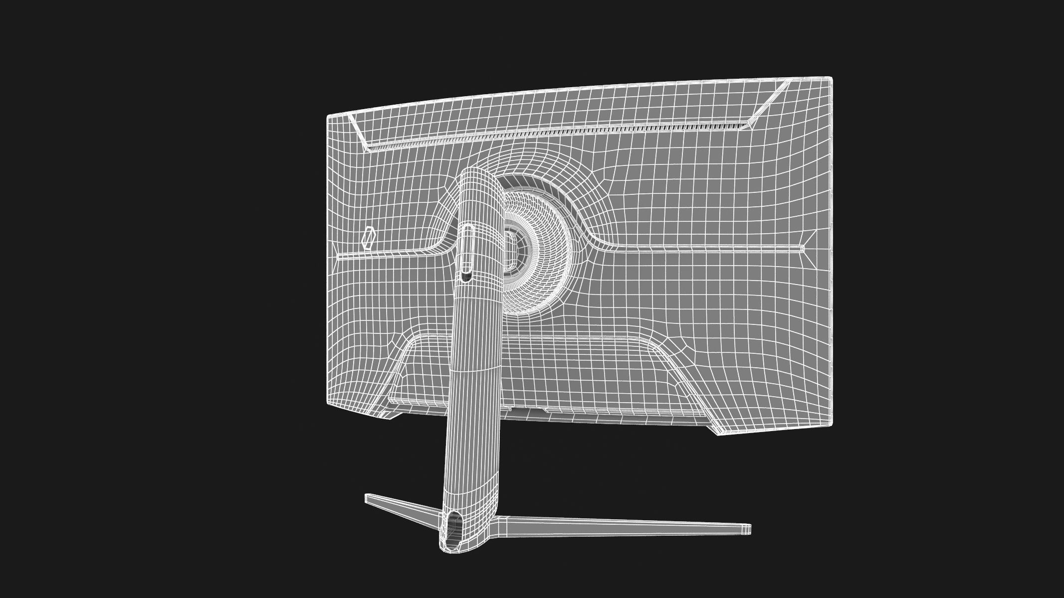 Samsung Odyssey G7 3D model_25