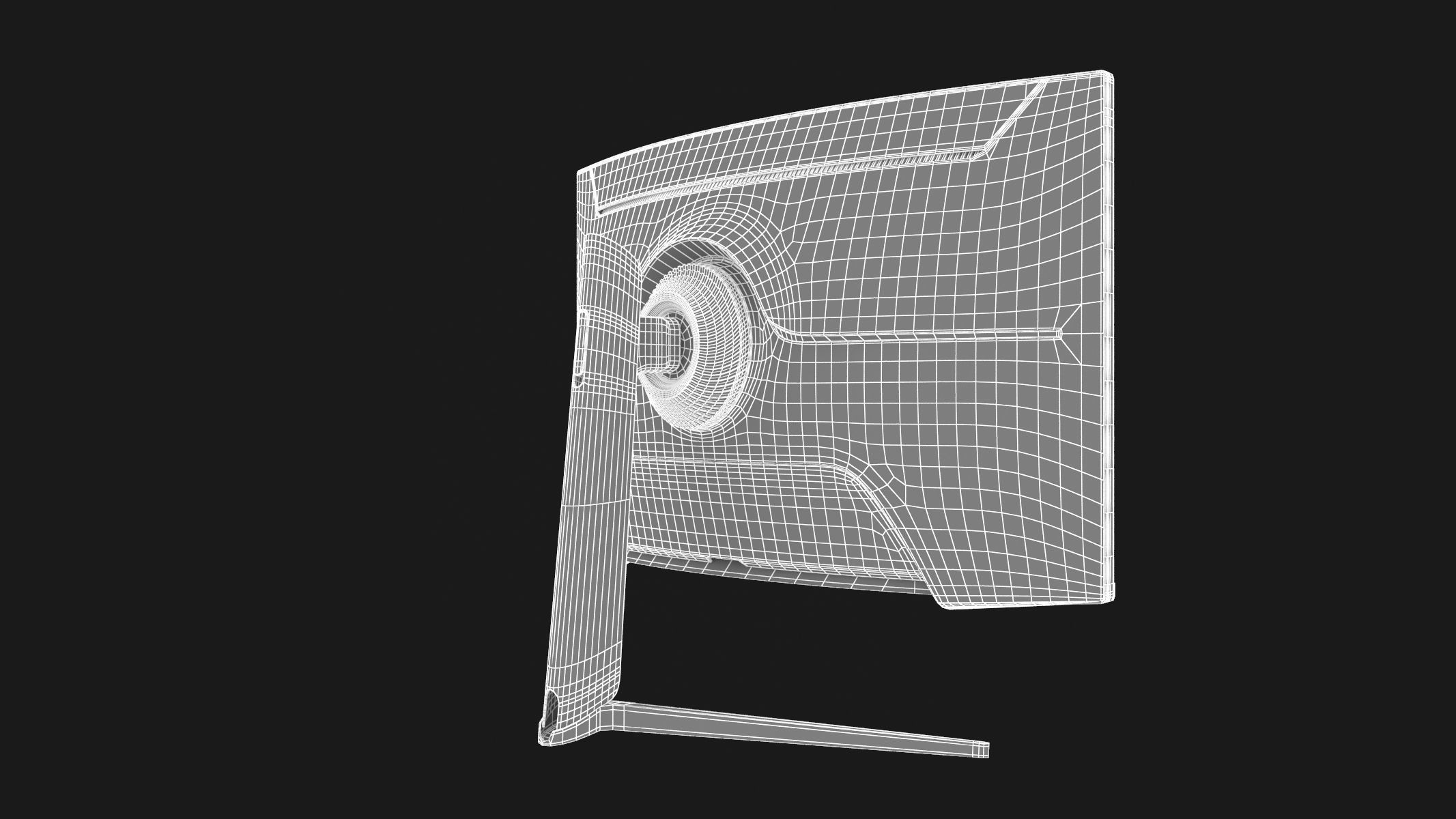 Samsung Odyssey G7 3D model_26