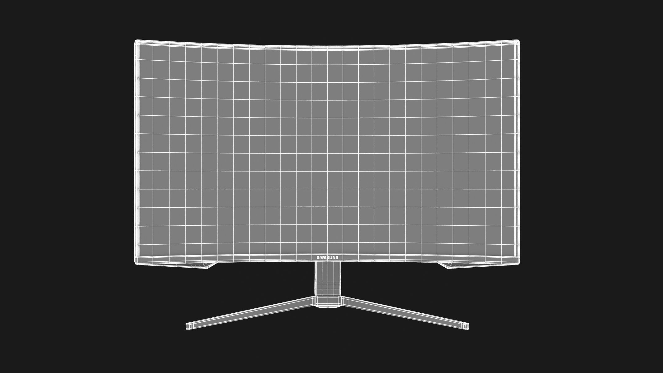 Samsung Odyssey G7 3D model_19