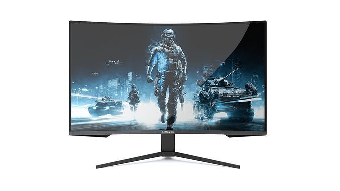 Samsung Odyssey G7 3D model
