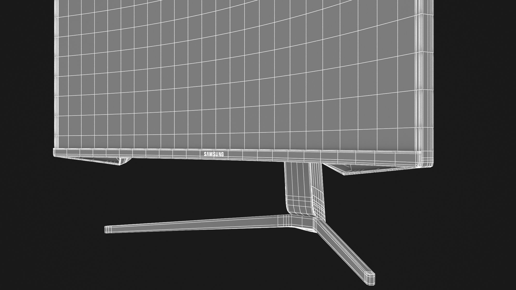 Samsung Odyssey G7 3D model_30