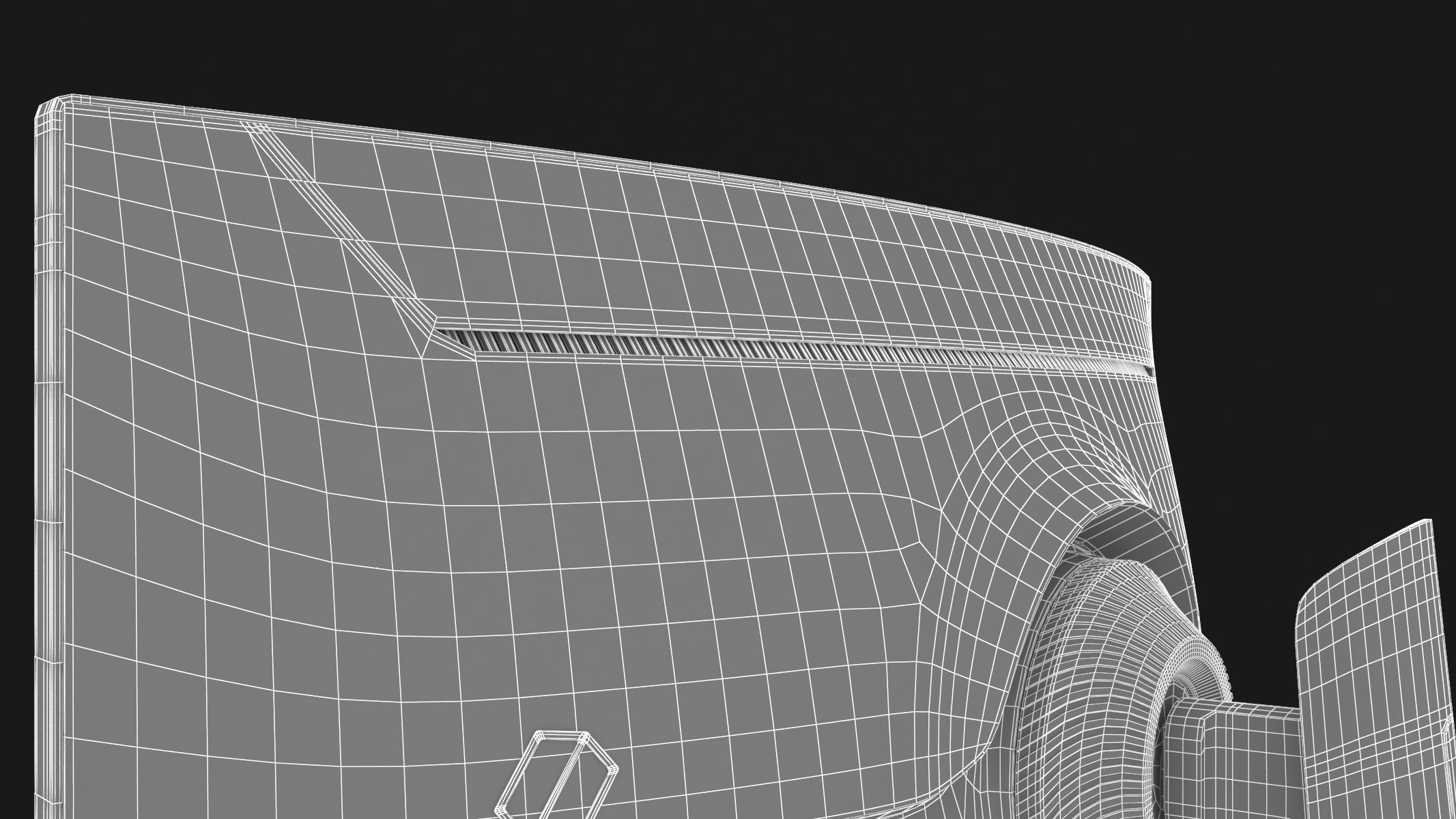 Samsung Odyssey G7 3D model_31