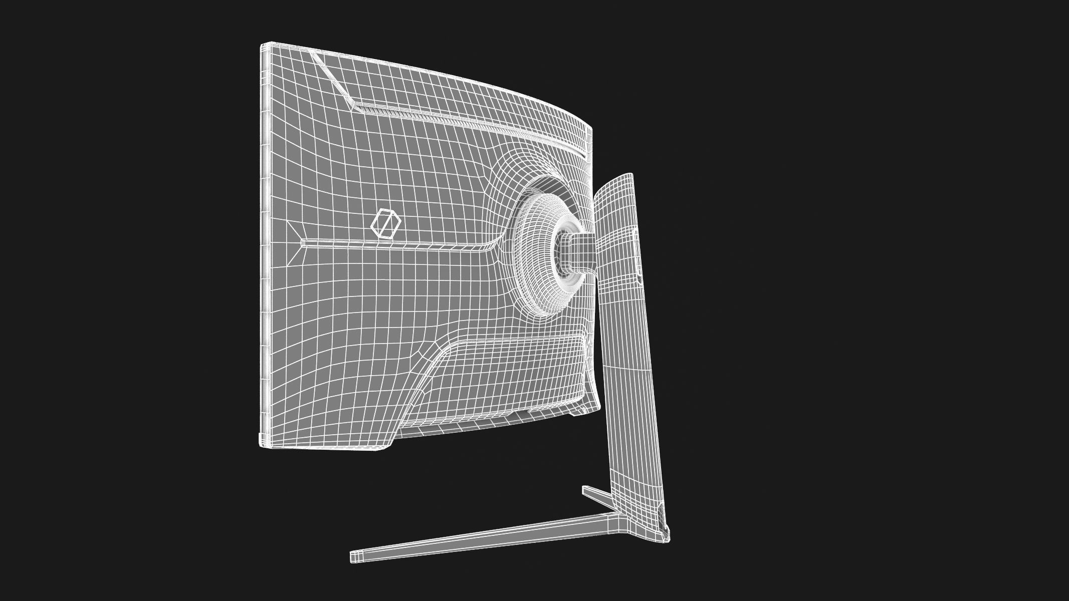 Samsung Odyssey G7 3D model_23