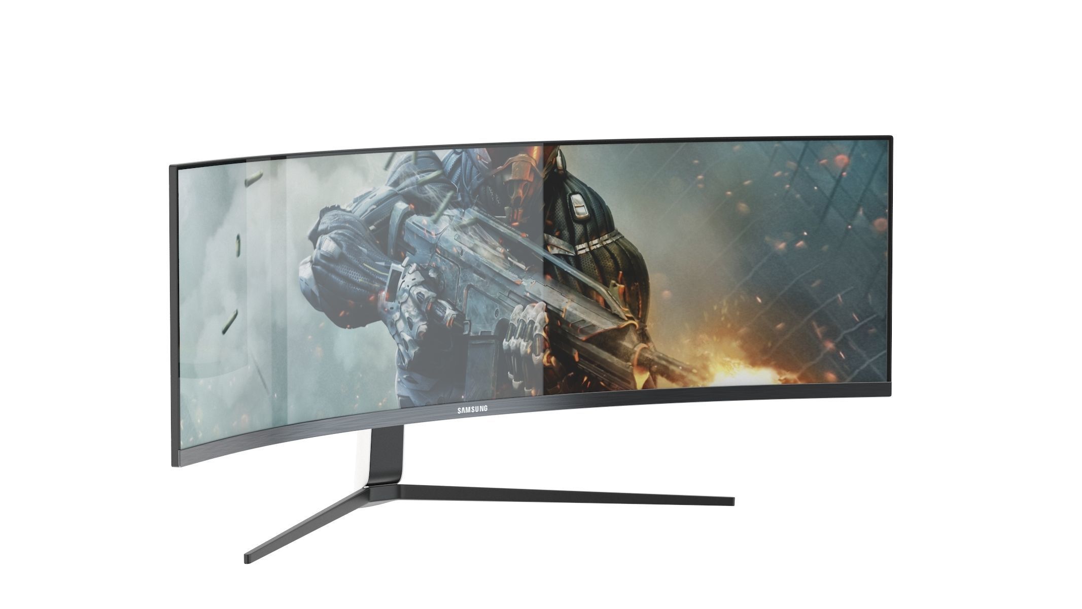 Samsung Odyssey G9 3D model_7