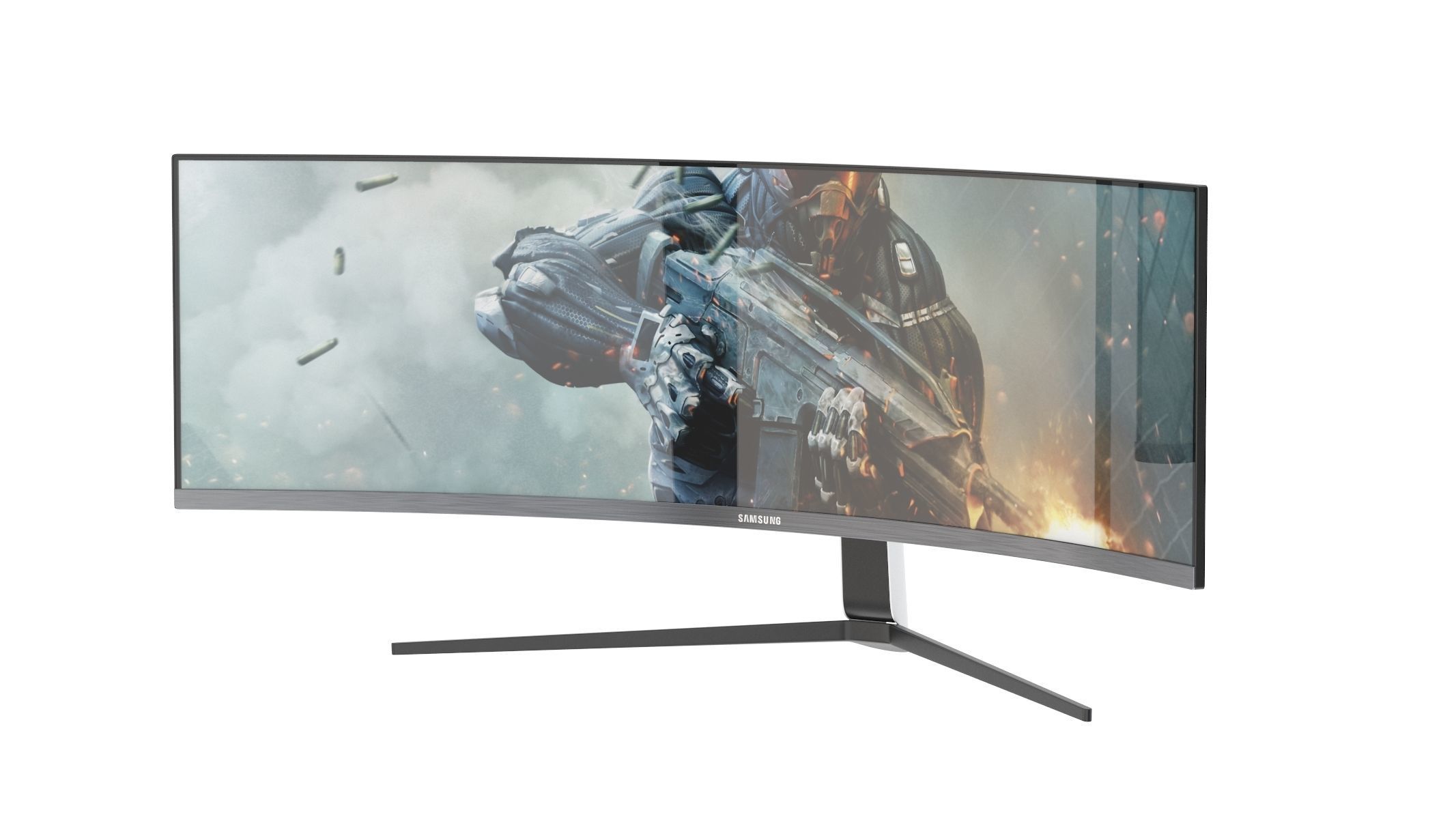 Samsung Odyssey G9 3D model_1