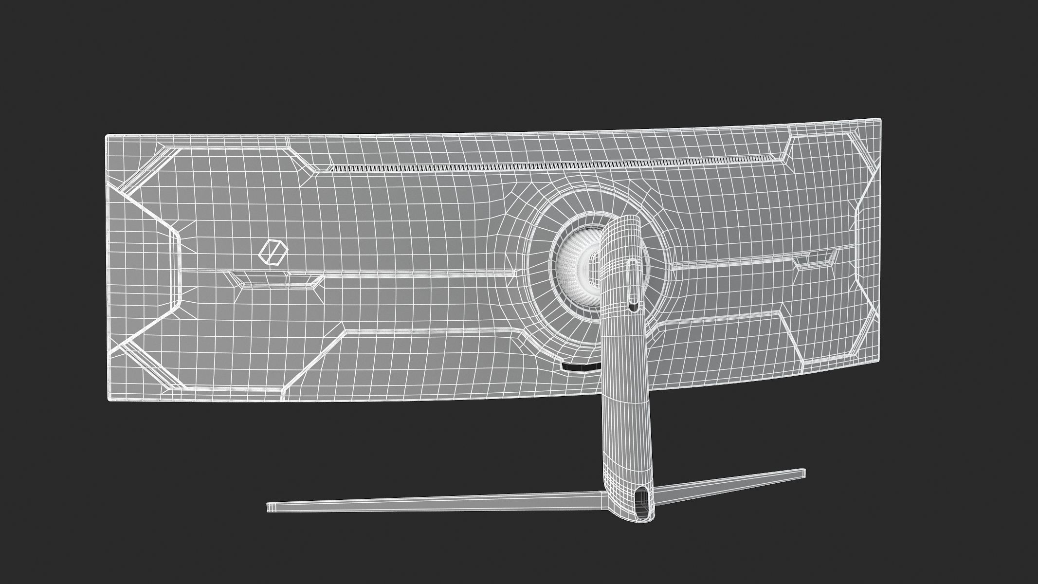 Samsung Odyssey G9 3D model_23