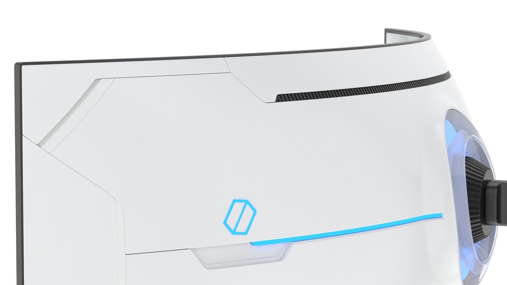 Samsung Odyssey G9 3D model_10