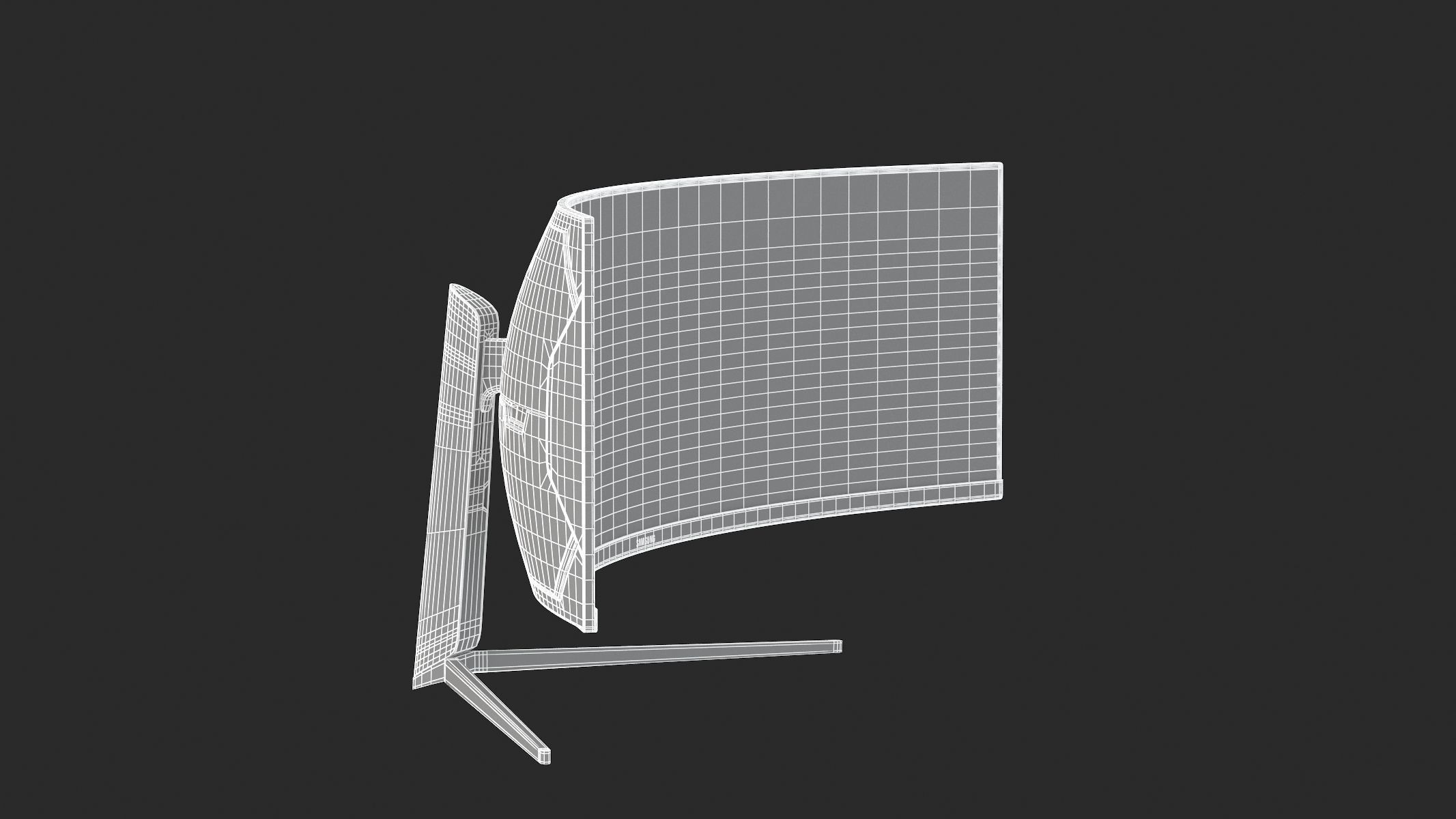 Samsung Odyssey G9 3D model_27