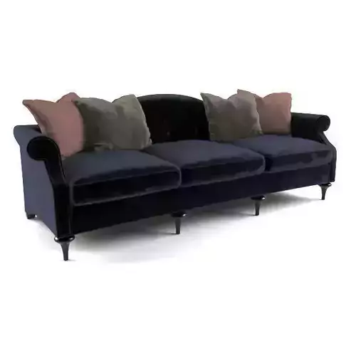 Christopher sofa Low-poly 3D model