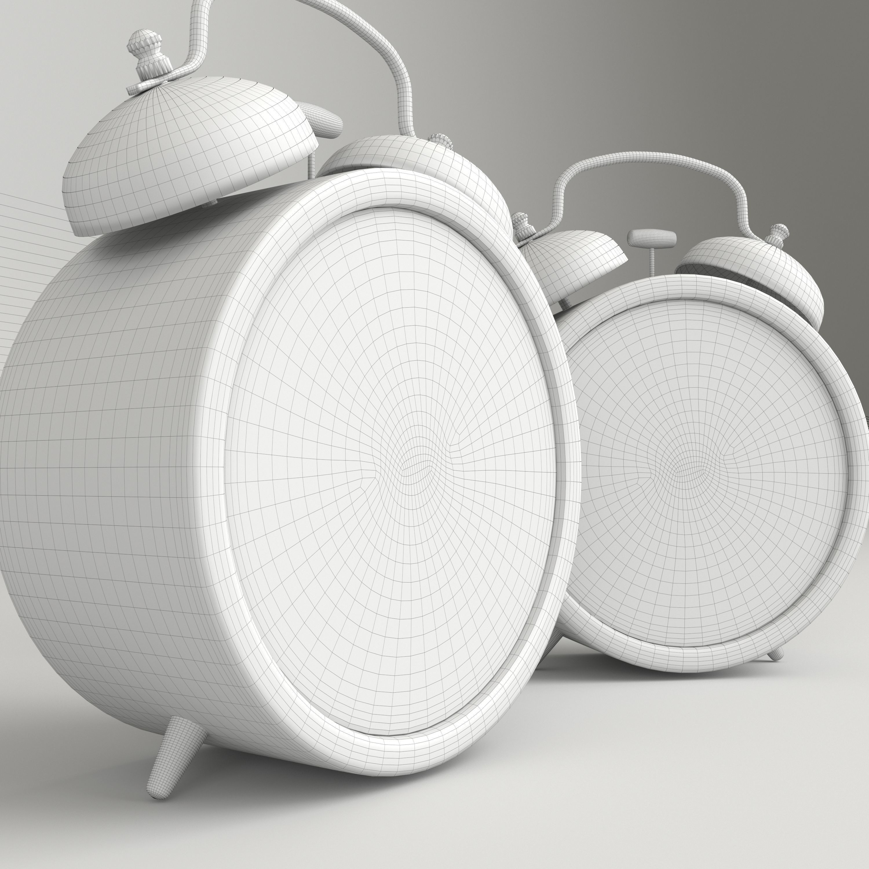 DEKAD Alarm clock 3D model CGTrader