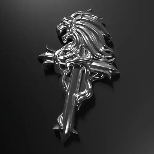 Squall amulet 3D print model