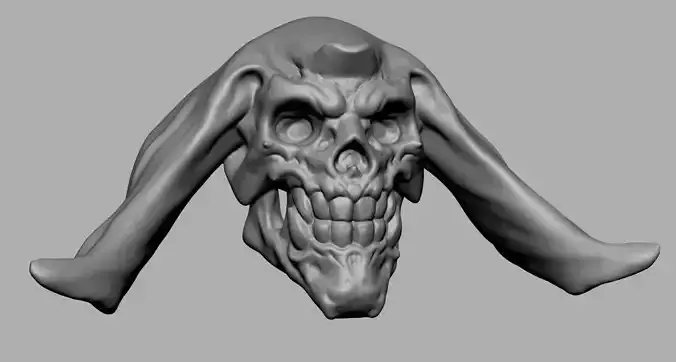 Stylized Skull