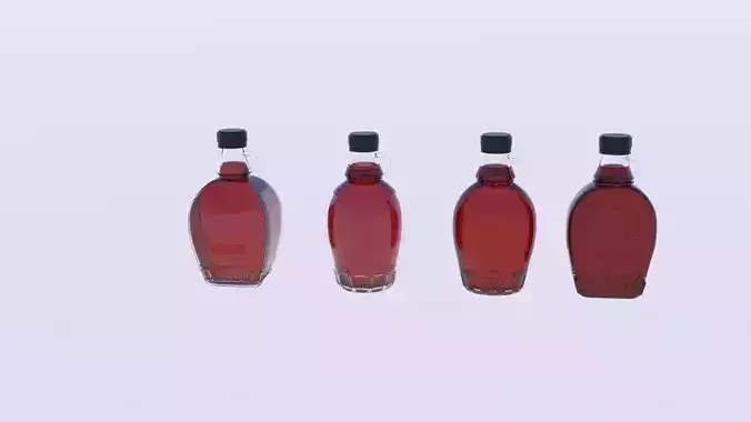 Maple Syrup Pack 3D model