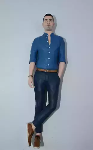 Man style model several pieces