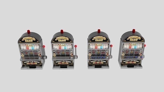 Jumbo Slot Low-poly 3D model
